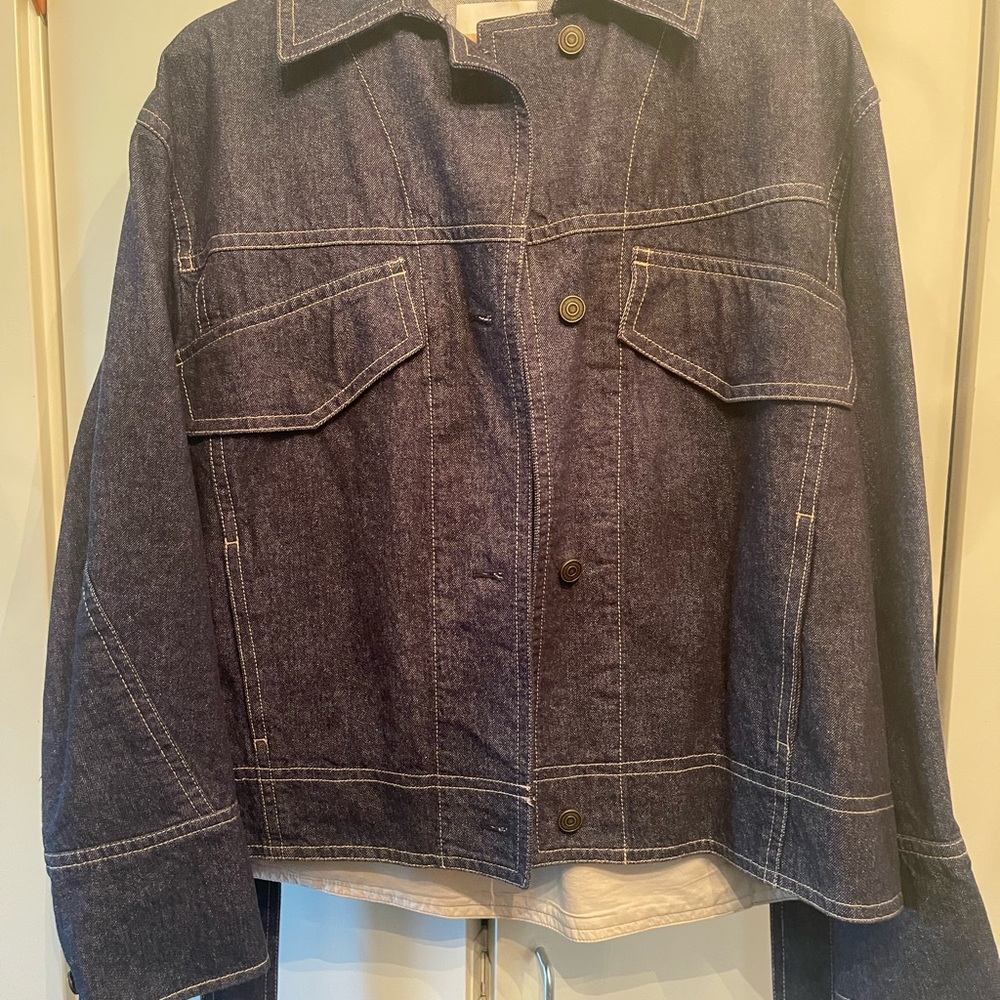 Vince Dark Blue Jean Jacket